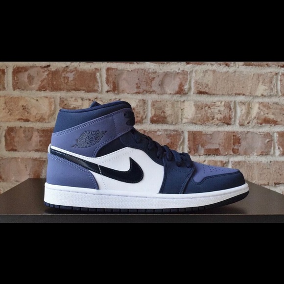 Air Jordan 1 Mid “Obsidian Sanded Purple” - Picture 3 of 5